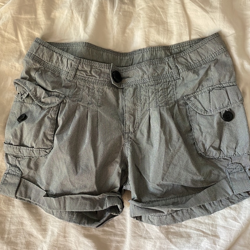 Zara checkered shorts